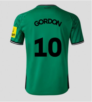 Newcastle United Anthony Gordon #10 Replika Udebanetrøje 2023-24 Kortærmet